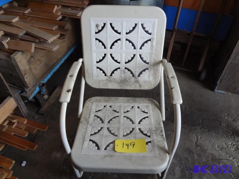 Metal Yard Chair