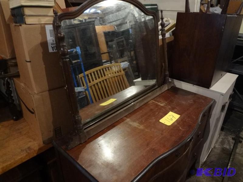 Curved Front Dresser