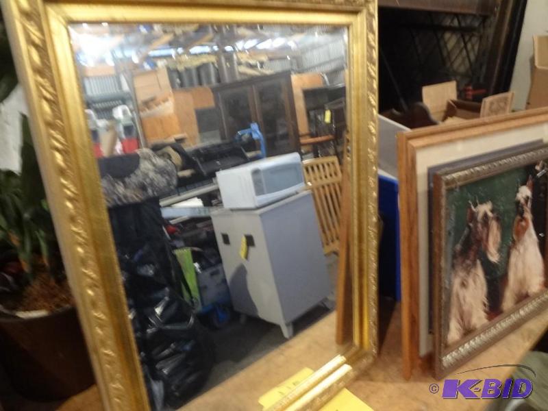 Beveled Mirror, Dogs, Loons