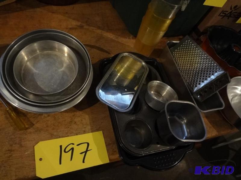 Lot of Kitchen Metal Ware