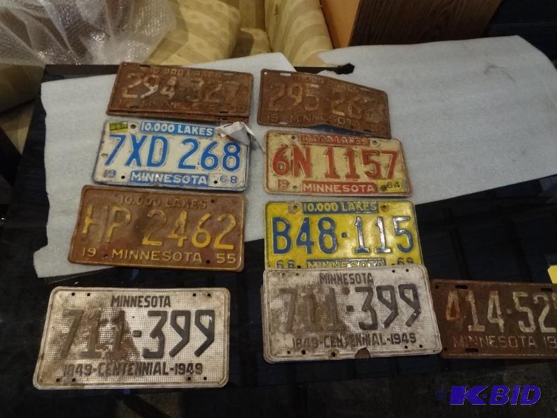 Old Car Plates