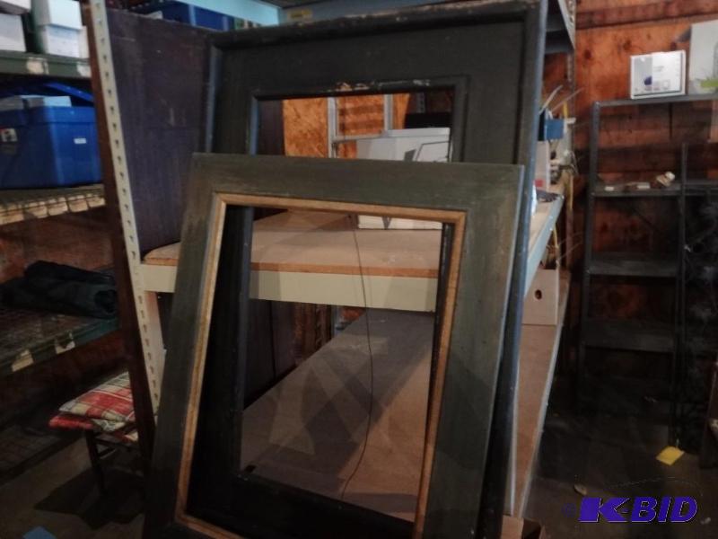 Two Old Wooden Frames