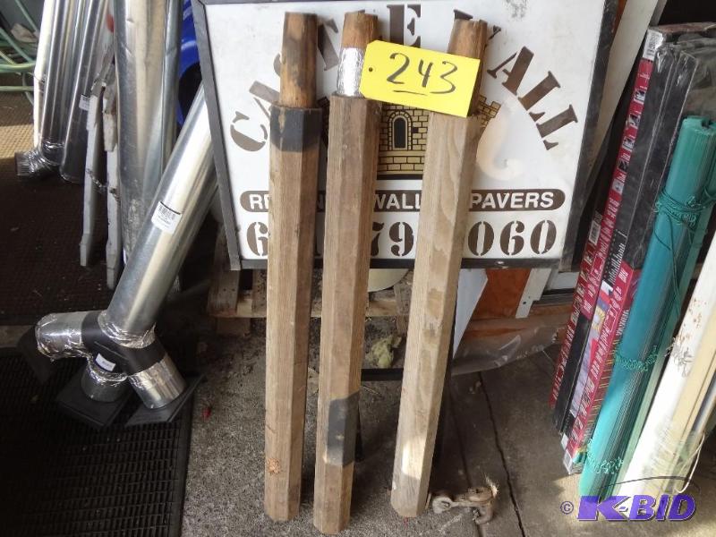 Nutting Cart Corner Posts