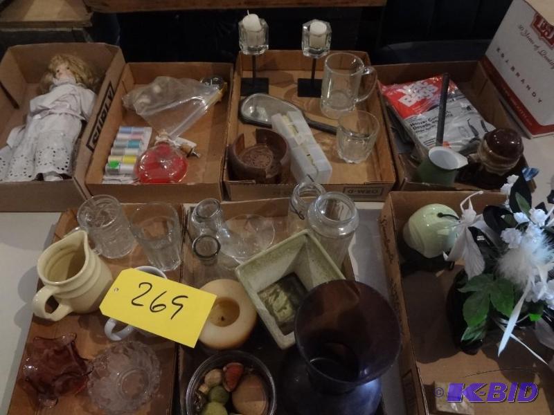 (7) Flats of Stuff