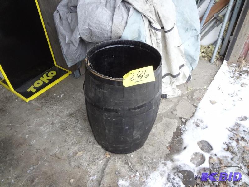 Wood Barrel