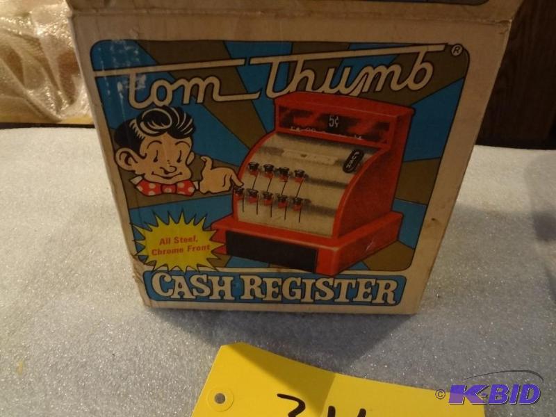 Antique Toy Cash Register