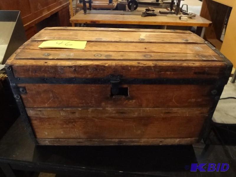 Old Wooden Trunk