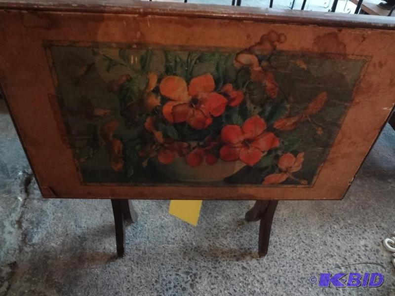 Painted Wooden Table