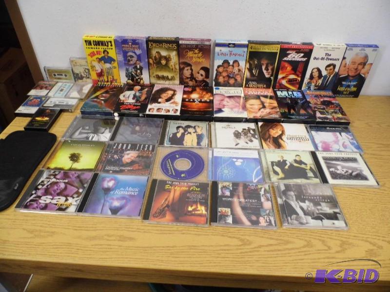 VHS & CDs