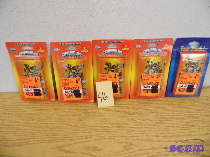 New Skylanders Cards