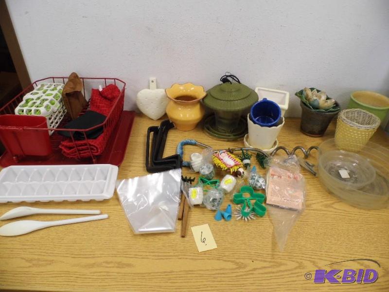 Kitchen Misc and Flower Pots