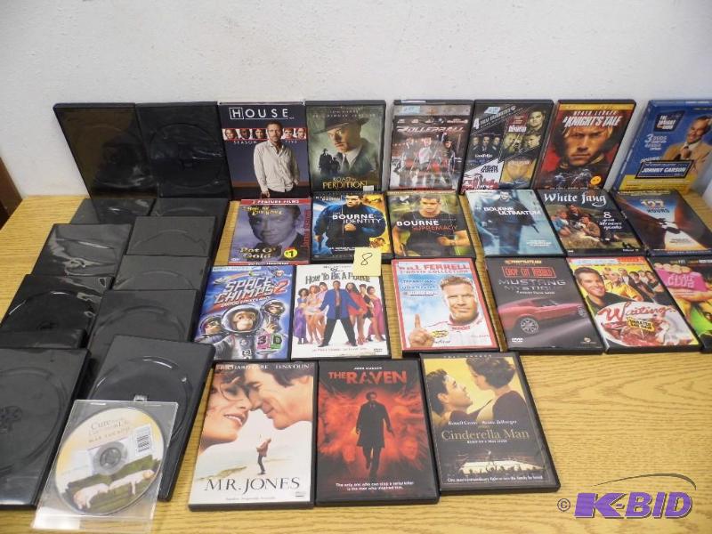 DVDs and Empty Cases