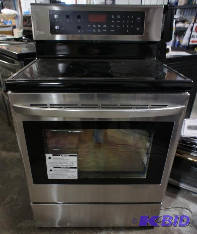 New LG Stove - Model # (LRE3083ST) - MSRP $89...