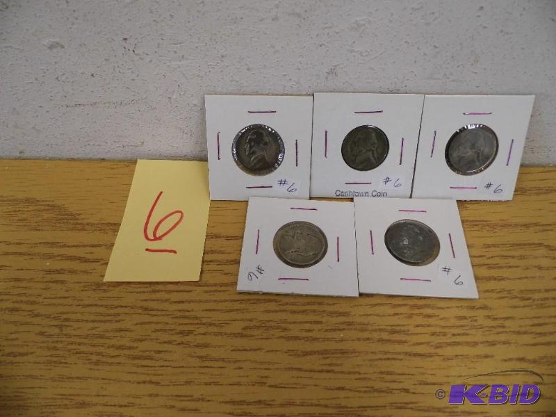 5 War Nickles