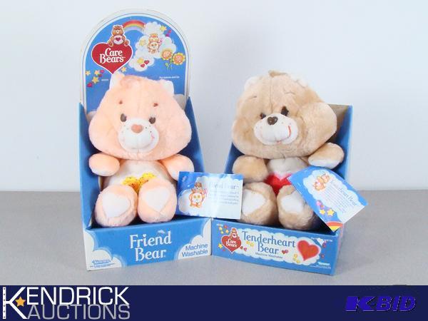 2 New Vintage 1980s Care Bears