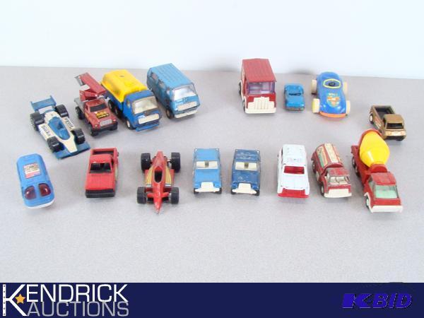 Lot of Vintage Tonka, Buddy L. and Others Toy TrucksCars
