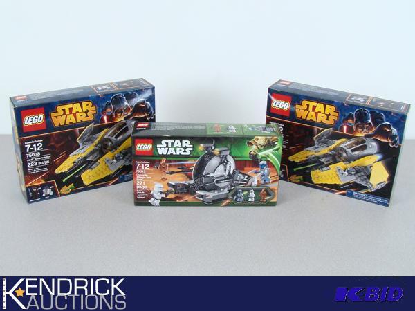 3 New in Box Star Wars Lego Sets