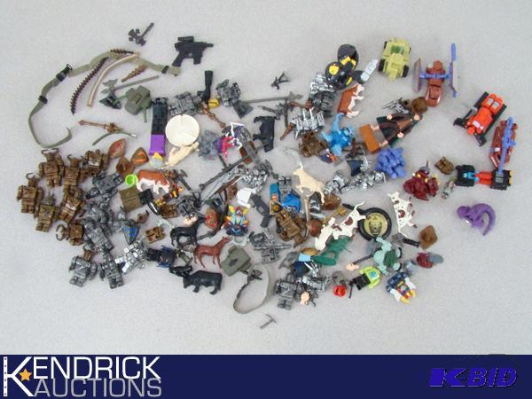 Lot of Vintage Mini Figures, and Mini Transformers