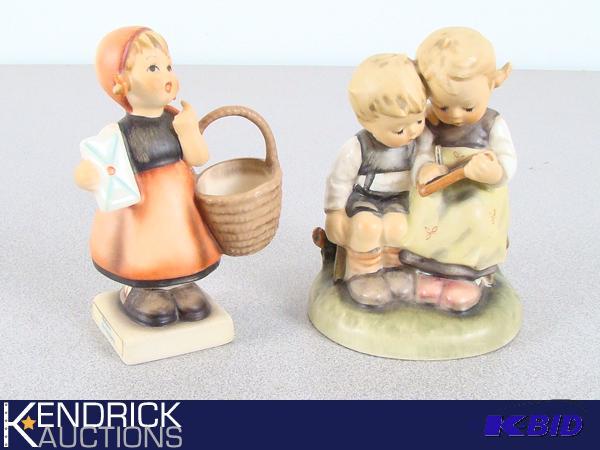 2 Vintage Hummel Figurines