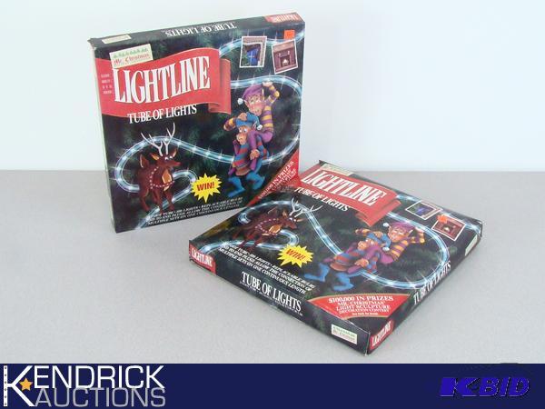 2 New Mr. Christmas Lightline 25 ft Tubes of Clear Lights