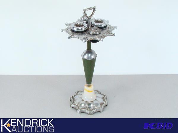 Vintage Art Deco Pedestal Ash Tray