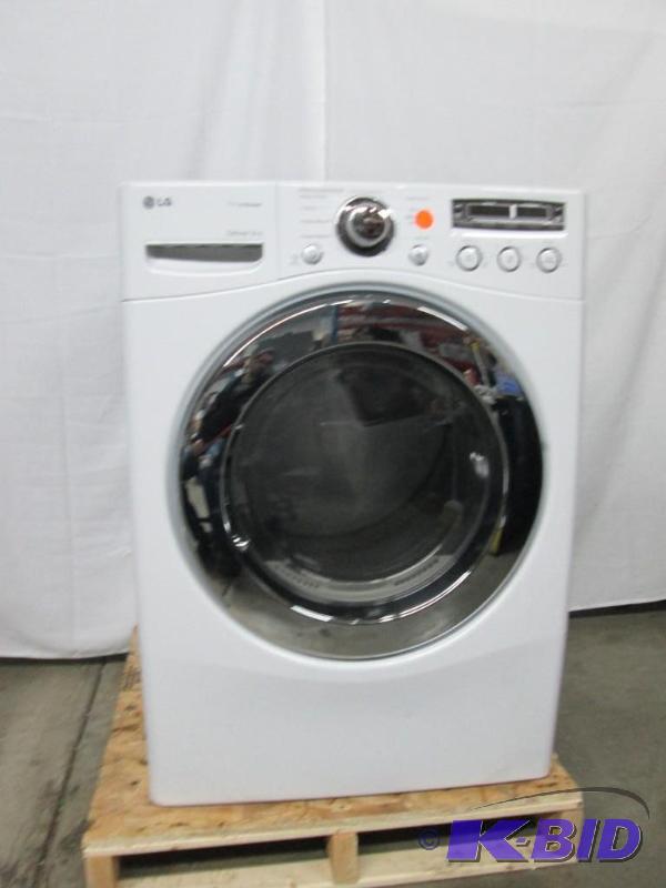 LG 7.3 CU. FT. ULTRA LARGE CAPACITY STEAMDRYER WITH DUAL LED DISPLAY (GAS)