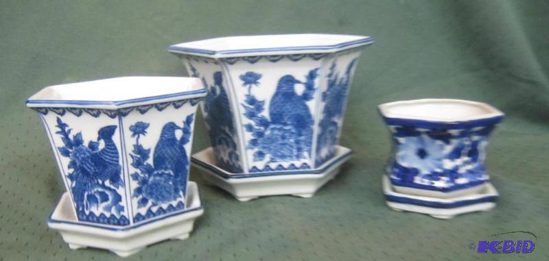 Oriental Flower Pots