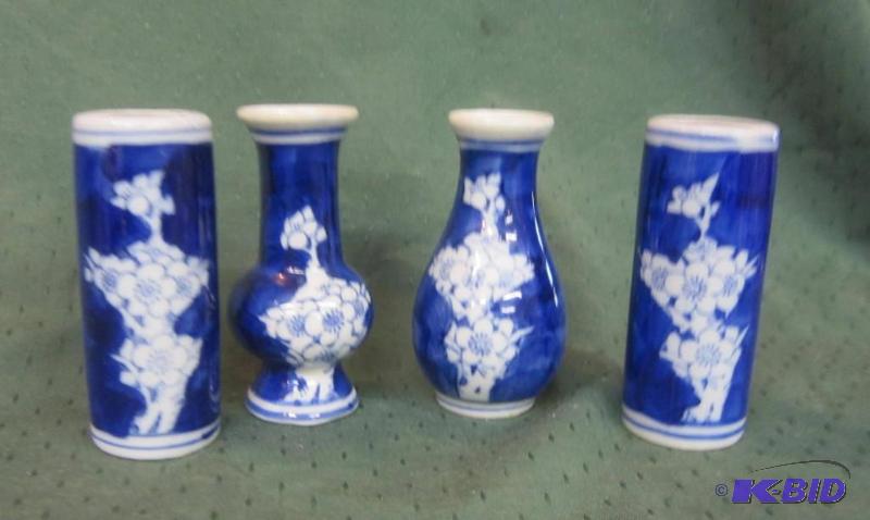 Blue and White Vases