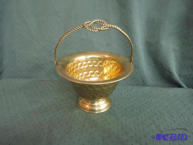 Solid Brass Basket