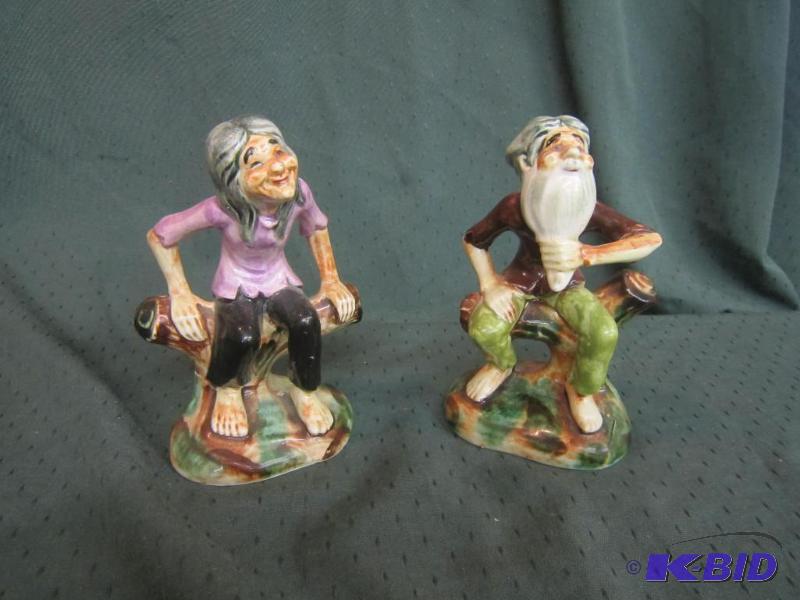 Old Man and Woman figures