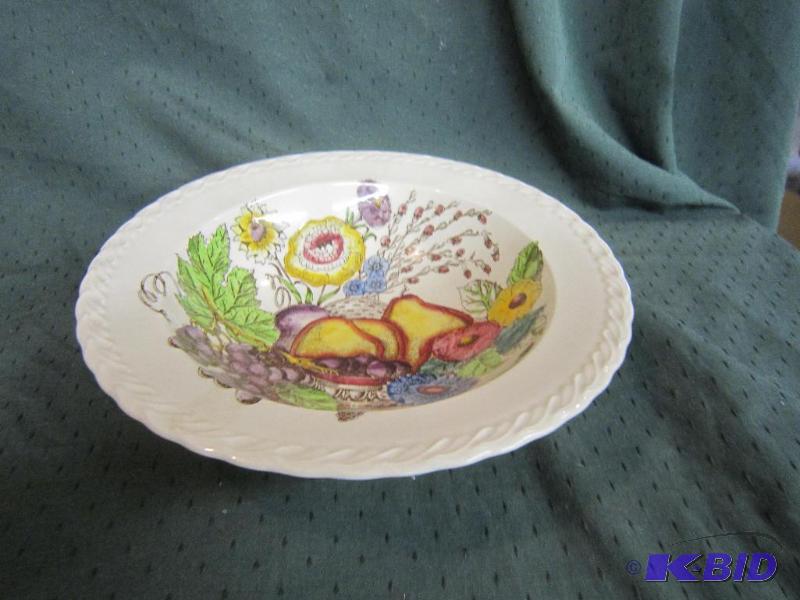 Hand Painted Vernon Kilns Fruitdale