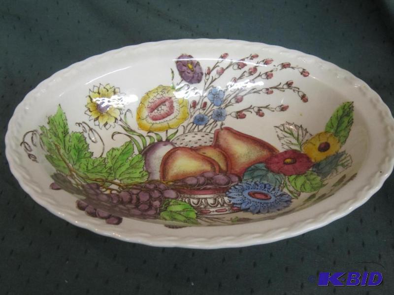 Hand Painted Vernon Kilns Fruitdale