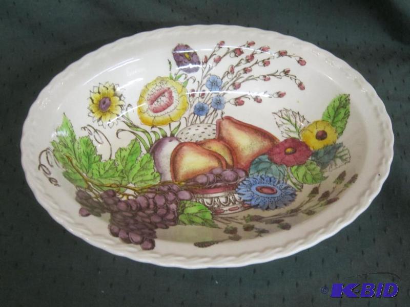 Hand Painted Vernon Kilns Fruitdale