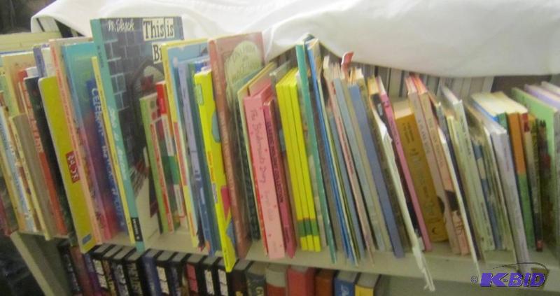 Shelf of Books - Mostly childrens books