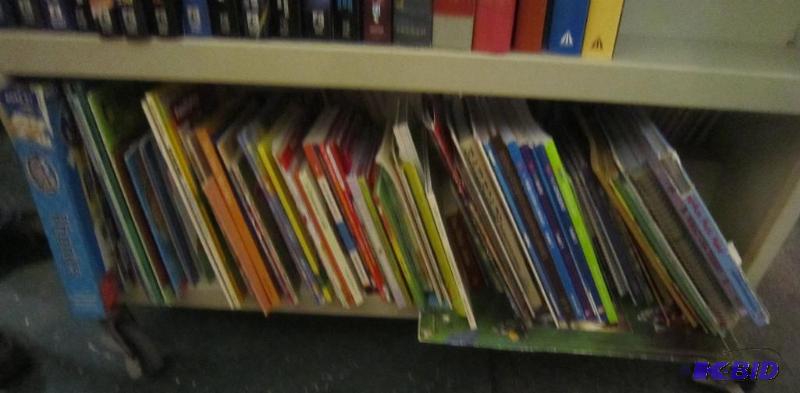 Shelf of Books - Mostly Childrens books