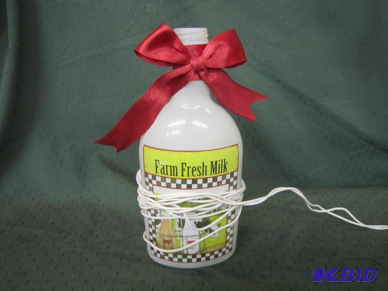 NEW Farm Fresh Milk Lighted Bottle