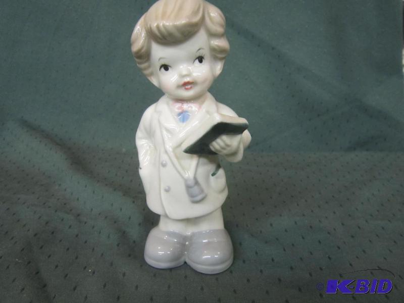 Collectible Porcelain Doctor Figurine