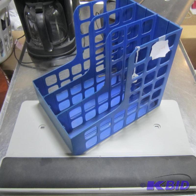 Wrist support for computer and catalog organizer