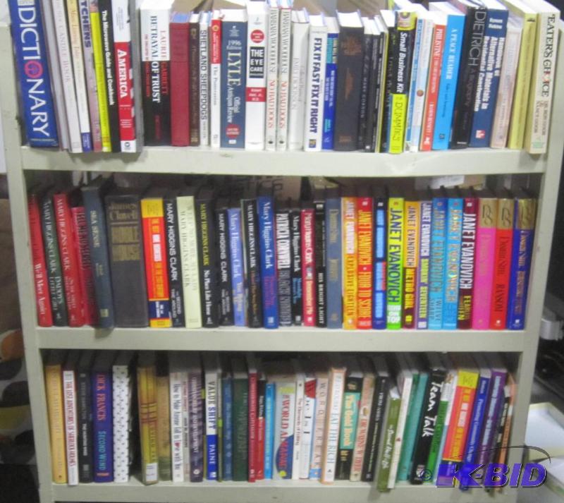 3 Shelves of Books