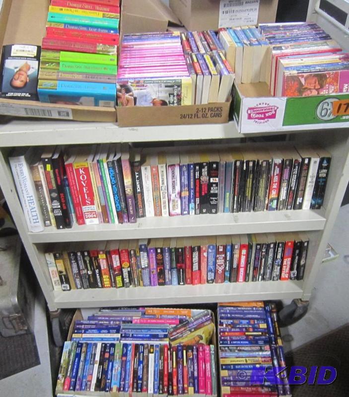 3 Shelves of BooksPlus More