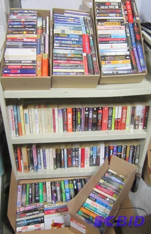 3 Shelves of BooksPlus More