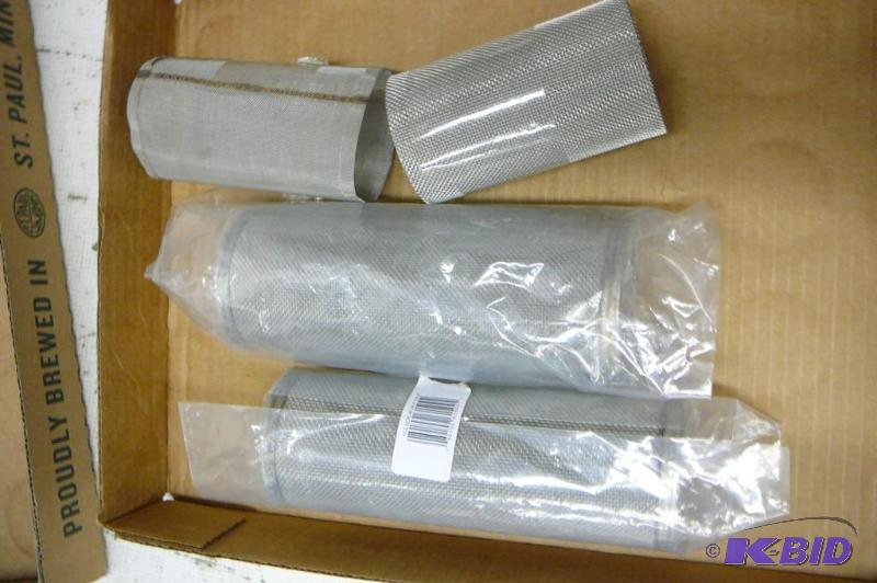 lot 105 image: 4- 1 12 -2 wirescreen filter...