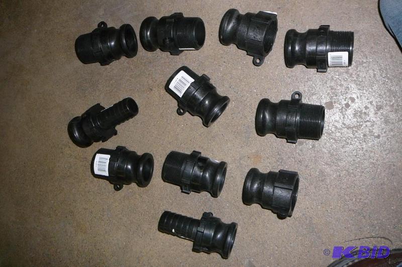 lot 108 image: 11- 1 12" F & 1 14 E Fittings...