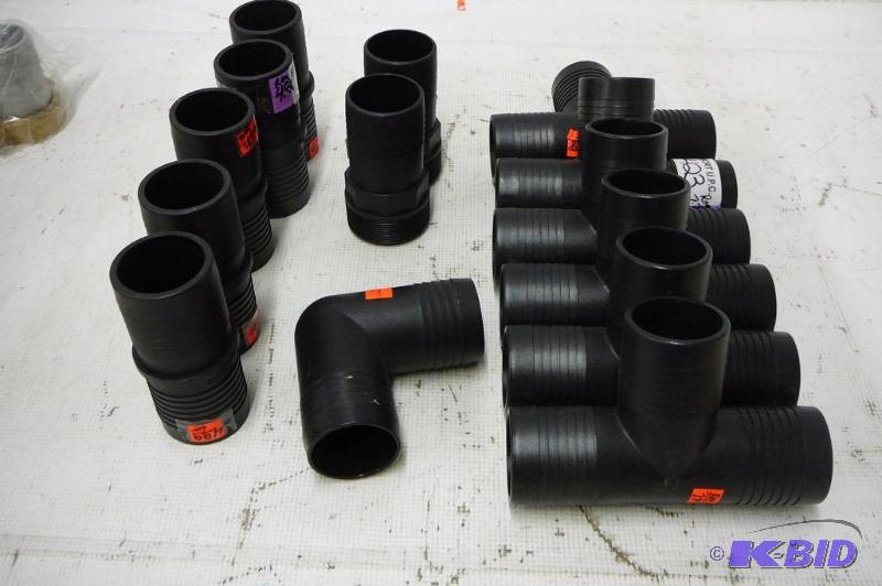 lot 119 image: 6-2" Tees 5- 2" Couplers 2-2"...