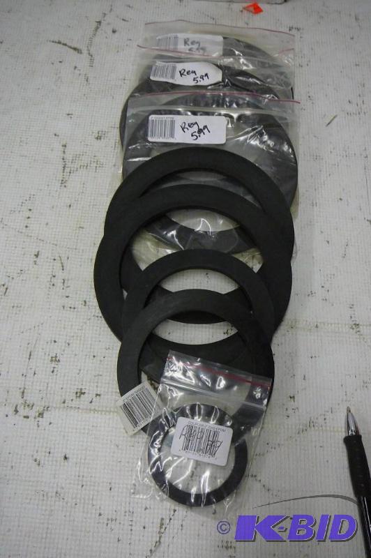lot 141 image: 5- 3" Gasket EPPM 2- 2" Gasket EPDM...