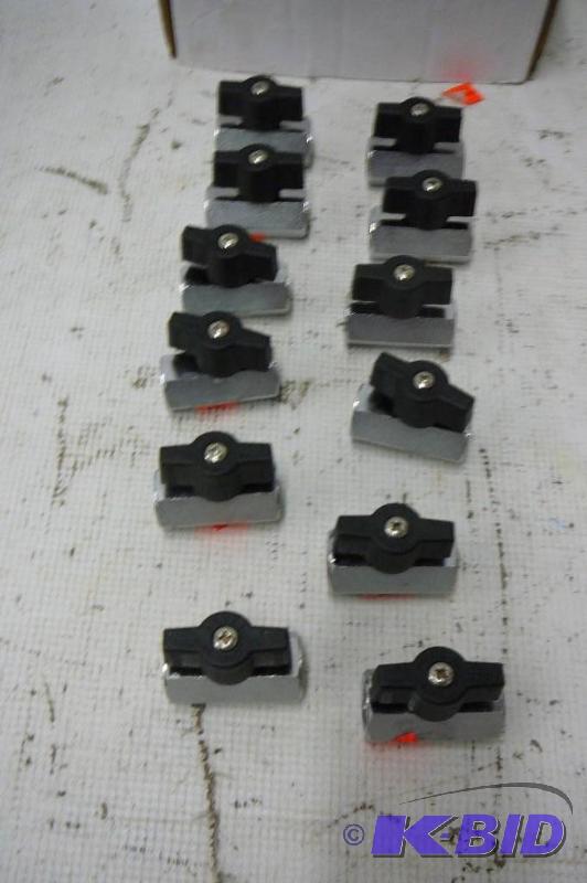 lot 143 image: 12- 38 x 38 Brass Valve...