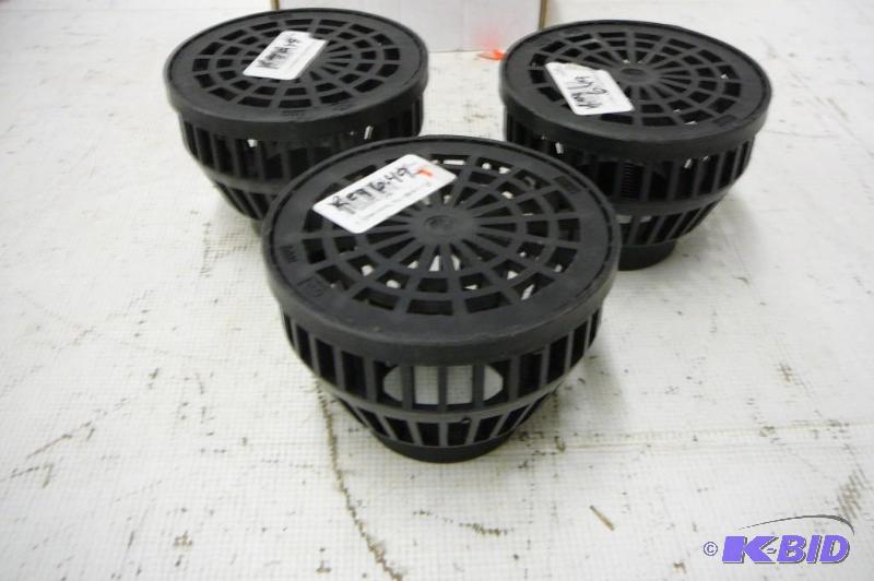lot 145 image: 3- 2" Strainers...
