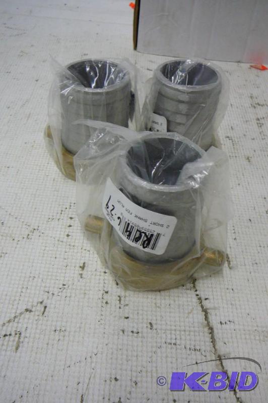 lot 149 image: 3- 2" FPT Pin Lug Coupling...