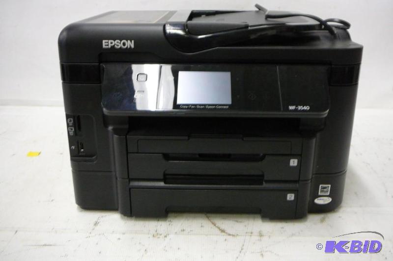 lot 184 image: Epson WF -3540 Copy scan Fax Wireless...