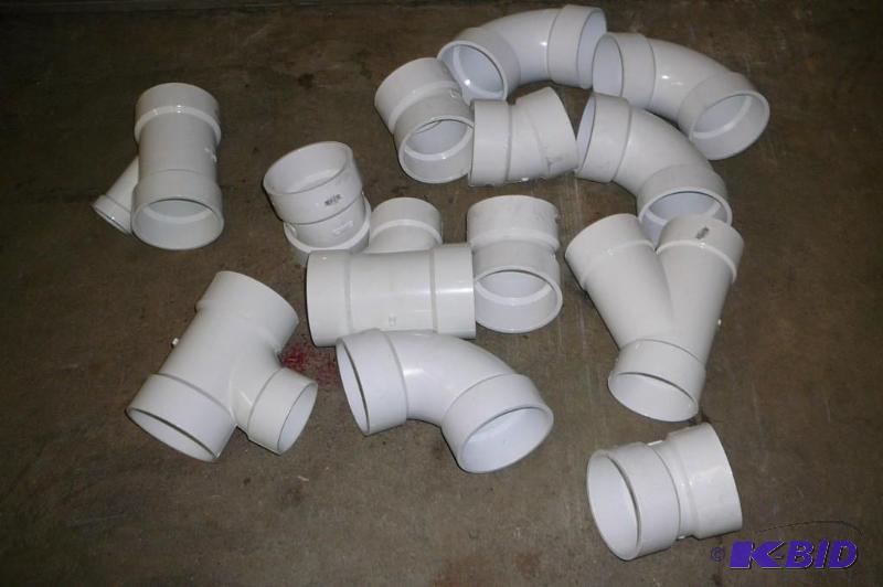 lot 30 image: 3- 4" Elbows 5- 4" 45 degree Elbow ...